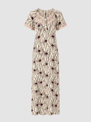 Floral Grace Abaya