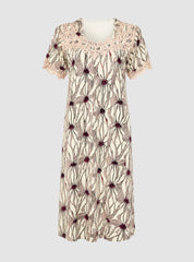 Grace Floral Home Abaya