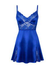 Royal Lace Satin Babydoll