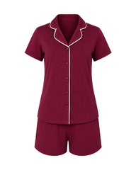 Button-Up Pajama Set