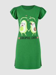 Avocado Love Sleep Dress