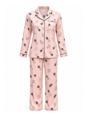 Pink Pineapple Pajama Set