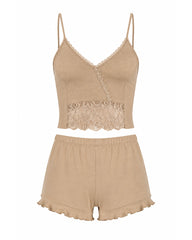 Caramel Lace Set