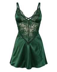 Midnight Bloom Babydoll