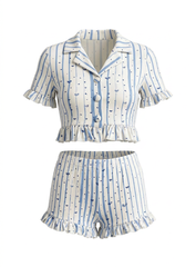 Sweet Stripe Pajama Set