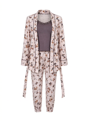 Blush Bloom 3-Piece Lounge Set