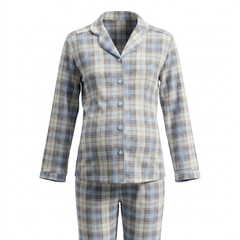 Maternity Check Pajama Set