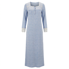 Elegant Floral Home Abaya