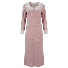 Elegant Floral Home Abaya