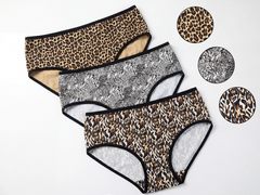 Wild Touch Midi Brief Set – 3 Pieces