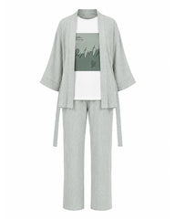 Serenity Lounge 3-Piece Pajama Set
