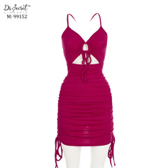 Delicate backless dress