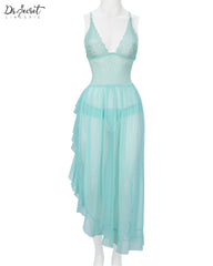 Emerald Lace Dream Nightgown