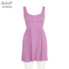 Strap lazy dress