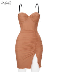 Crimson Desire Bodycon Dress