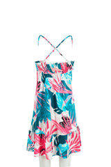 pinky havana backless dress