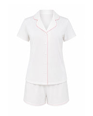 Button-Up Pajama Set