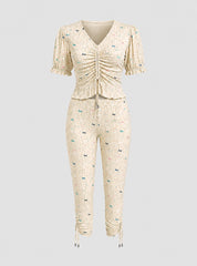 Sweet Ribbon Lounge Set